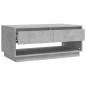 vidaXL Mesa de centro madera contrachapada gris hormigón 102,5x55x44cm vidaXL Mesa de centro madera contrachapada gris hormigón 102,5x55x44cm