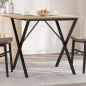 vidaXL Patas de mesa de comedor estructura X hierro fundido 60x60x73cm vidaXL Patas de mesa de comedor estructura X hierro fundido 60x60x73cm