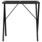 vidaXL Patas de mesa de comedor estructura X hierro fundido 60x60x73cm vidaXL Patas de mesa de comedor estructura X hierro fundido 60x60x73cm