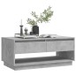 vidaXL Mesa de centro madera contrachapada gris hormigón 102,5x55x44cm vidaXL Mesa de centro madera contrachapada gris hormigón 102,5x55x44cm