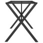 vidaXL Patas de mesa comedor estructura X hierro fundido 140x60x73 cm vidaXL Patas de mesa comedor estructura X hierro fundido 140x60x73 cm
