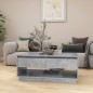 vidaXL Mesa de centro madera contrachapada gris hormigón 102,5x55x44cm vidaXL Mesa de centro madera contrachapada gris hormigón 102,5x55x44cm