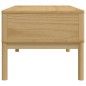 vidaXL Mesa de centro FLORO madera de pino marrón cera 99x55,5x45 cm vidaXL Mesa de centro FLORO madera de pino marrón cera 99x55,5x45 cm