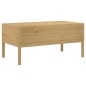 vidaXL Mesa de centro FLORO madera de pino marrón cera 99x55,5x45 cm vidaXL Mesa de centro FLORO madera de pino marrón cera 99x55,5x45 cm