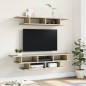 vidaXL Muebles de TV de pared madera de ingeniería roble Sonoma vidaXL Muebles de TV de pared madera de ingeniería roble Sonoma
