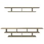 vidaXL Muebles de TV de pared madera de ingeniería roble Sonoma vidaXL Muebles de TV de pared madera de ingeniería roble Sonoma