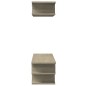 vidaXL Muebles de TV de pared madera de ingeniería roble Sonoma vidaXL Muebles de TV de pared madera de ingeniería roble Sonoma