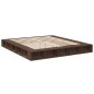 vidaXL Estructura de cama madera de ingeniería marrón roble 200x200 cm vidaXL Estructura de cama madera de ingeniería marrón roble 200x200 cm