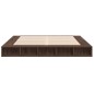 vidaXL Estructura de cama madera de ingeniería marrón roble 200x200 cm vidaXL Estructura de cama madera de ingeniería marrón roble 200x200 cm