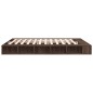 vidaXL Estructura de cama madera de ingeniería marrón roble 200x200 cm vidaXL Estructura de cama madera de ingeniería marrón roble 200x200 cm