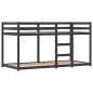 vidaXL Litera con cortinas madera maciza de pino rosa 90x190 cm vidaXL Litera con cortinas madera maciza de pino rosa 90x190 cm