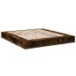 vidaXL Estructura de cama madera de ingeniería roble ahumado 180x200cm vidaXL Estructura de cama madera de ingeniería roble ahumado 180x200cm