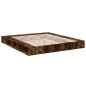 vidaXL Estructura de cama madera de ingeniería roble ahumado 180x200cm vidaXL Estructura de cama madera de ingeniería roble ahumado 180x200cm