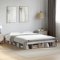 vidaXL Estructura de cama madera de ingeniería gris Sonoma 160x200 cm vidaXL Estructura de cama madera de ingeniería gris Sonoma 160x200 cm