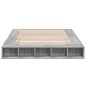 vidaXL Estructura de cama madera de ingeniería gris Sonoma 160x200 cm vidaXL Estructura de cama madera de ingeniería gris Sonoma 160x200 cm