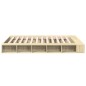 vidaXL Estructura de cama madera de ingeniería roble Sonoma 150x200 cm vidaXL Estructura de cama madera de ingeniería roble Sonoma 150x200 cm
