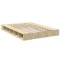 vidaXL Estructura de cama madera de ingeniería roble Sonoma 150x200 cm vidaXL Estructura de cama madera de ingeniería roble Sonoma 150x200 cm