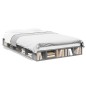vidaXL Estructura de cama madera de ingeniería gris Sonoma 120x200 cm vidaXL Estructura de cama madera de ingeniería gris Sonoma 120x200 cm