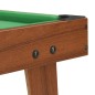 vidaXL Mini mesa de billar marrón y verde 92x52x19 cm vidaXL Mini mesa de billar marrón y verde 92x52x19 cm