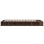 vidaXL Estructura de cama madera de ingeniería marrón roble 100x200 cm vidaXL Estructura de cama madera de ingeniería marrón roble 100x200 cm