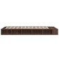 vidaXL Estructura de cama madera de ingeniería roble marrón 75x190 cm vidaXL Estructura de cama madera de ingeniería roble marrón 75x190 cm