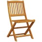 vidaXL Muebles cafetería plegables 3 pzas madera maciza acacia vidaXL Muebles cafetería plegables 3 pzas madera maciza acacia