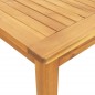 vidaXL Juego de comedor para jardín 7 piezas madera maciza acacia
