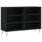 vidaXL Aparador de madera contrachapada negro 103,5x35x70 cm vidaXL Aparador de madera contrachapada negro 103,5x35x70 cm