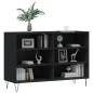 vidaXL Aparador de madera contrachapada negro 103,5x35x70 cm vidaXL Aparador de madera contrachapada negro 103,5x35x70 cm
