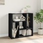 vidaXL Muebles para TV 2 uds madera de ingeniería negro 75x30x50 cm vidaXL Muebles para TV 2 uds madera de ingeniería negro 75x30x50 cm