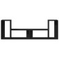 vidaXL Muebles para TV 2 uds madera de ingeniería negro 75x30x50 cm vidaXL Muebles para TV 2 uds madera de ingeniería negro 75x30x50 cm