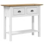 vidaXL Mesa consola BODO madera maciza de pino marrón 90x34,5x73 cm vidaXL Mesa consola BODO madera maciza de pino marrón 90x34,5x73 cm