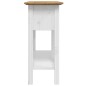vidaXL Mesa consola BODO madera maciza de pino marrón 90x34,5x73 cm vidaXL Mesa consola BODO madera maciza de pino marrón 90x34,5x73 cm