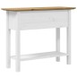 vidaXL Mesa consola BODO madera maciza de pino marrón 90x34,5x73 cm vidaXL Mesa consola BODO madera maciza de pino marrón 90x34,5x73 cm