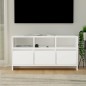 vidaXL Mueble para TV madera contrachapada blanco 102x37,5x52,5 cm