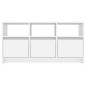 vidaXL Mueble para TV madera contrachapada blanco 102x37,5x52,5 cm