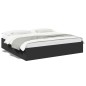 vidaXL Estructura de cama madera de ingeniería negra 180x200 cm vidaXL Estructura de cama madera de ingeniería negra 180x200 cm