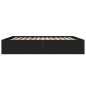 vidaXL Estructura de cama madera de ingeniería negra 180x200 cm vidaXL Estructura de cama madera de ingeniería negra 180x200 cm