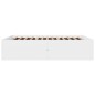vidaXL Estructura de cama madera de ingeniería blanca 150x200 cm vidaXL Estructura de cama madera de ingeniería blanca 150x200 cm