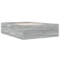 vidaXL Estructura de cama madera de ingeniería gris Sonoma 140x200 cm vidaXL Estructura de cama madera de ingeniería gris Sonoma 140x200 cm