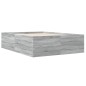 vidaXL Estructura de cama madera de ingeniería gris Sonoma 140x200 cm vidaXL Estructura de cama madera de ingeniería gris Sonoma 140x200 cm