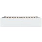 vidaXL Estructura de cama madera de ingeniería blanca 140x200 cm vidaXL Estructura de cama madera de ingeniería blanca 140x200 cm