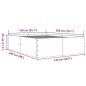 vidaXL Estructura de cama madera de ingeniería blanca 140x200 cm vidaXL Estructura de cama madera de ingeniería blanca 140x200 cm