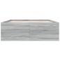 vidaXL Estructura de cama madera de ingeniería gris Sonoma 120x200 cm vidaXL Estructura de cama madera de ingeniería gris Sonoma 120x200 cm