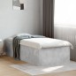 vidaXL Estructura de cama madera de ingeniería gris hormigón 90x190 cm vidaXL Estructura de cama madera de ingeniería gris hormigón 90x190 cm