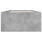 vidaXL Estructura de cama madera de ingeniería gris hormigón 90x190 cm vidaXL Estructura de cama madera de ingeniería gris hormigón 90x190 cm
