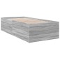 vidaXL Estructura de cama madera de ingeniería gris Sonoma 90x190 cm vidaXL Estructura de cama madera de ingeniería gris Sonoma 90x190 cm
