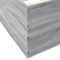 vidaXL Estructura de cama madera de ingeniería gris Sonoma 90x190 cm vidaXL Estructura de cama madera de ingeniería gris Sonoma 90x190 cm