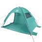 vidaXL Tienda de playa impermeable verde agua