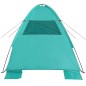 vidaXL Tienda de playa impermeable verde agua